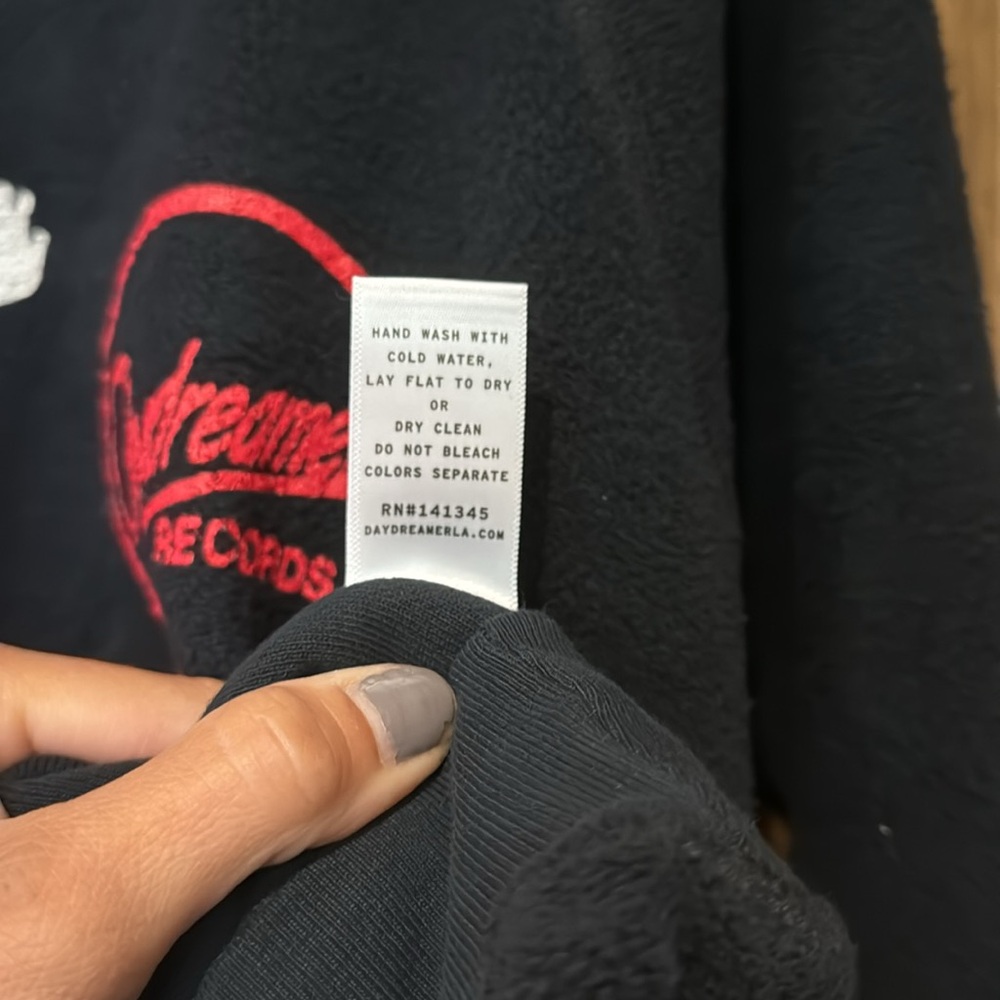 Daydreamer LA Free Fall reverse raglan sweatshirt - Picture 6 of 10